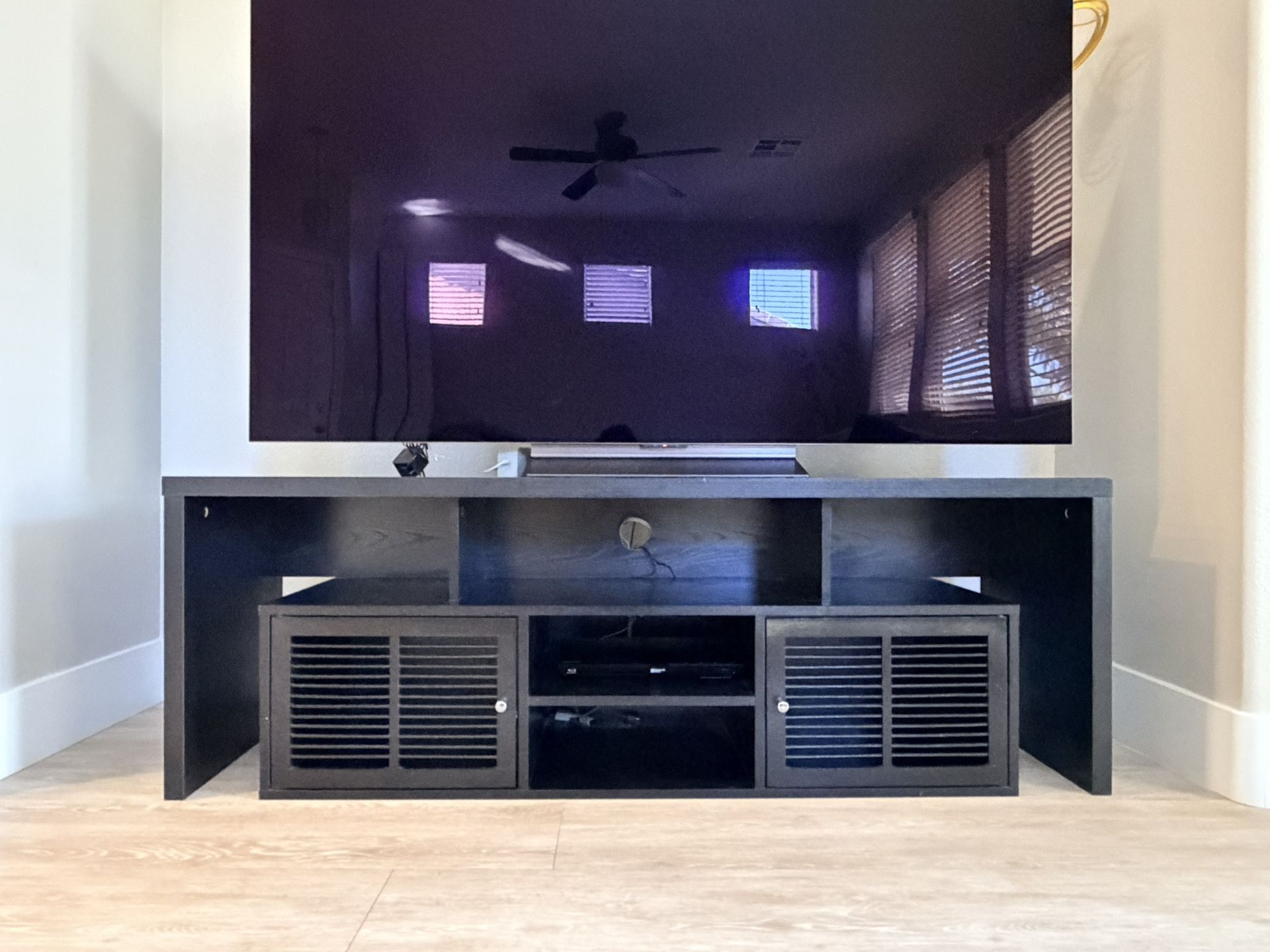 Black TV Stand
