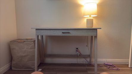 Grey desk