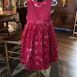 Girls Christmas dress size 4T