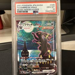 Pokémon Umbreon Full Art Vmax Psa 10 Japanese