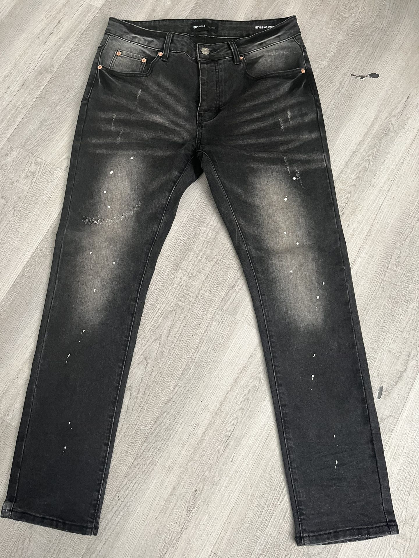 Purple jeans