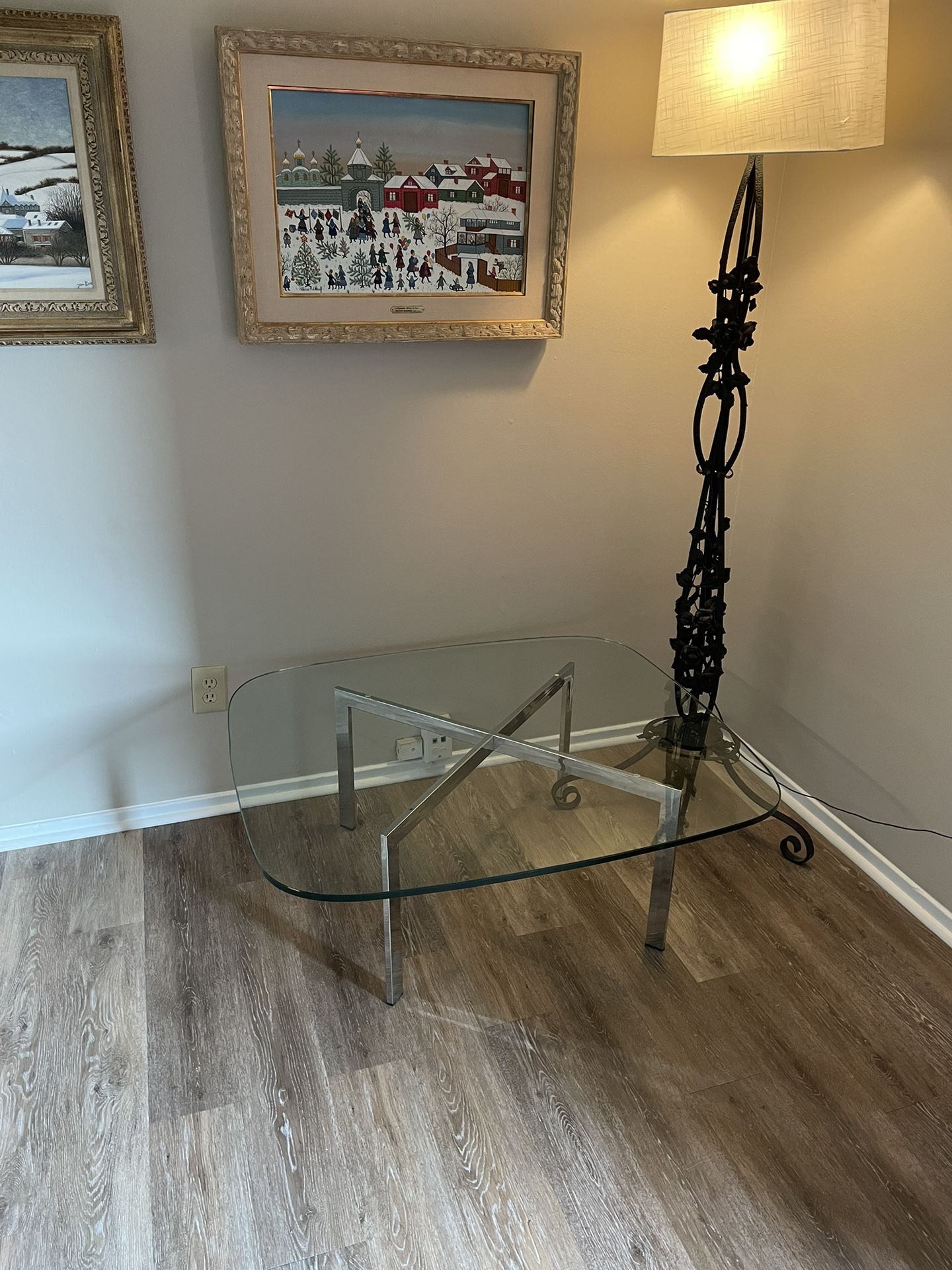 High End Glass Coffee Table