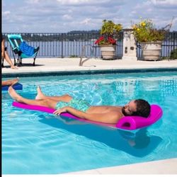 Cascade Oasis Deluxe Water Sports Float, Foam Pool Float, Adult and Kids, Unisex, Pink