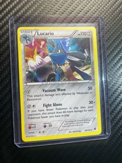 Pokémon Cards Lucario XY Fates Collide