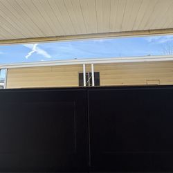 2x Small Brown Cabinets