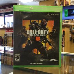 Xbox One Call Of Duty: Black Ops IIII Video Game 
