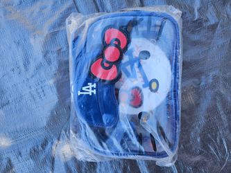 LA Dodgers x Hello Kitty Clear Crossbody Bag