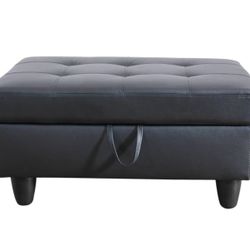 New Ottoman for Living Room/Bed Room, Black 