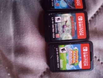 Nintendo Switch Game Cartridges