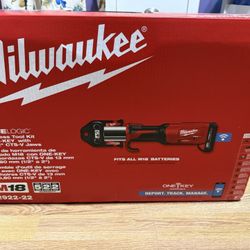 M18 18-Volt Lithium-Ion Brushless Cordless FORCE LOGIC Press Tool Kit with 1/2 in. - 2 in. Jaws Kit (6-Jaws Included)