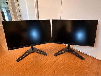 2x Lenovo Legion Gaming monitor Y27q-20 Gaming Monitor, 27” QHD Display, 165Hz 1440p 2k