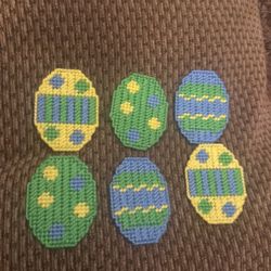 Handmade Easter Egg Magnets