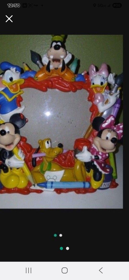 Disney Picture Frame Mickey And Friends