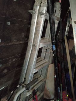 Table saw ladder  gas blower each for sale