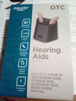 Equate OTC hearing aids model Jh-d26AT