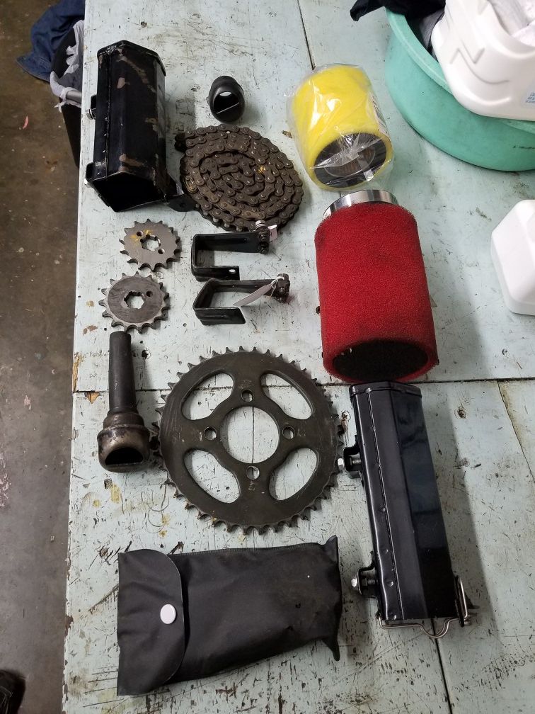 Kawasaki ke100 ke125 ke 100 ke 125 parts