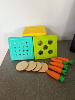 Lovevery coin and carrot box