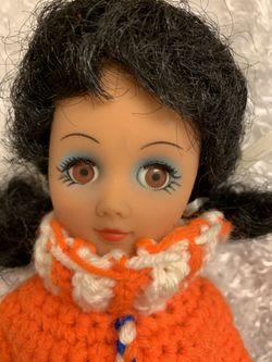 Vintage Cheerleader Doll