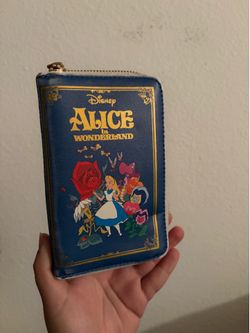 Alice in wonderland loungefly+wallet