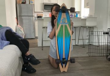 Long board for skating