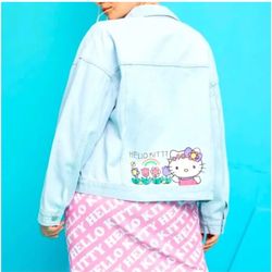 Hello Kitty x SHEIN Denim Jacket Collab