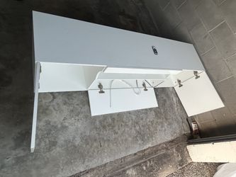 TV console stand with storage
