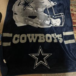 2. Dallas Cowboys Blankets (used )