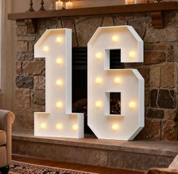 marquee numbers 16