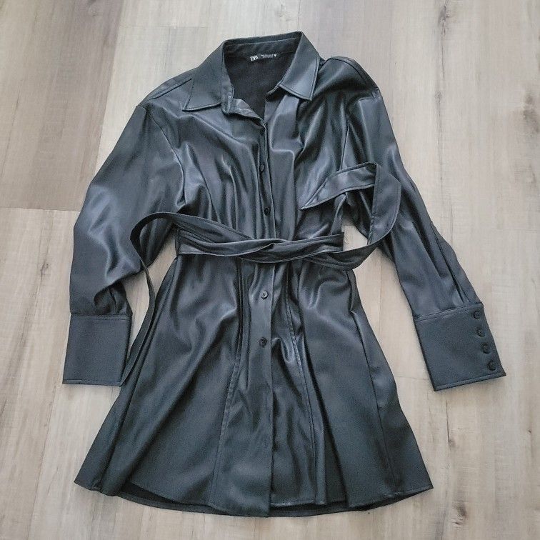 Zara Faux Black Dress