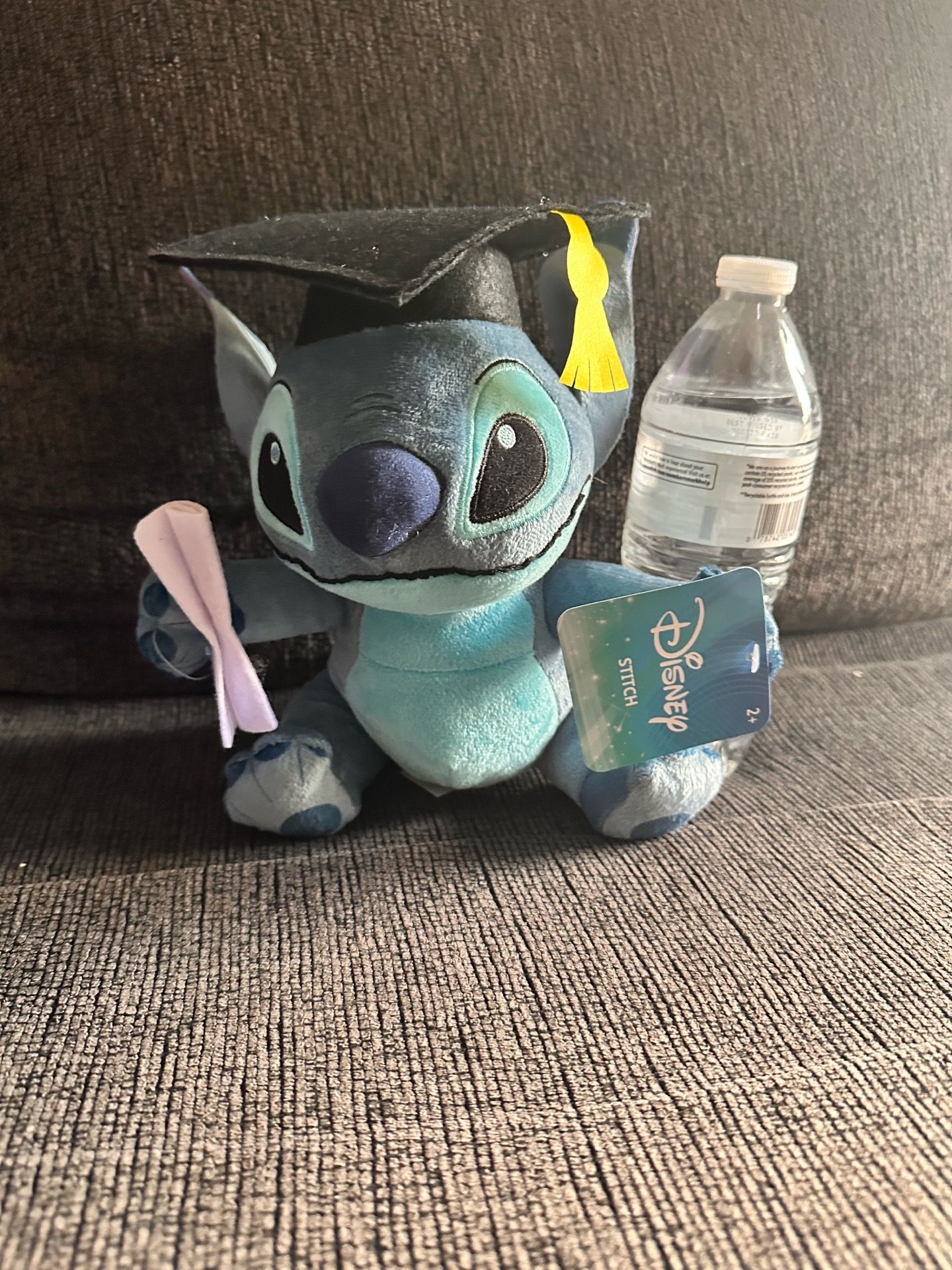 Stitch graduation stuffed animal