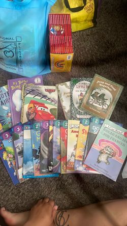 21 books! Level 2 & 3 reading books , and some other classic reads