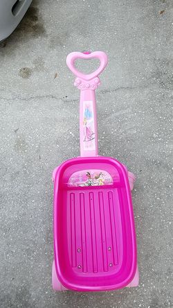 Baby girl Princess Wagon toy