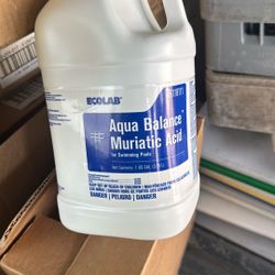 I Have 3 Gallons Of AQUA BALANCE MURIATIC ACID FOR SWIMMING POOLS