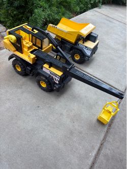 Tonka  952 Truck and Excavator