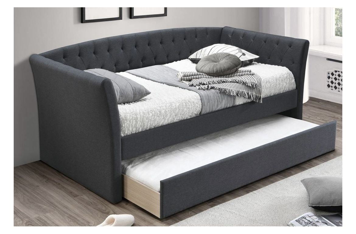 Gray Daybed With Trundle (Free Delivery)