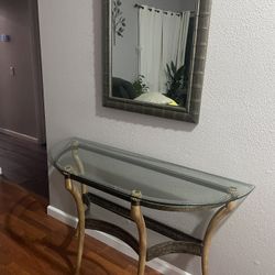 Table And Mirror