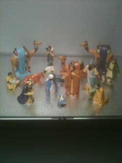 Ceramic Nativity Set