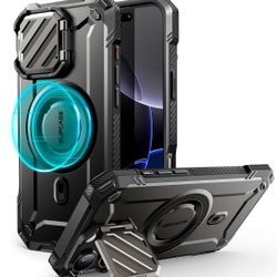 SUPCASE For IPhone 16 Pro Case 6.3'' 2024 With Camera Cover Stand (UBMag XT), [Compatible With MagSafe] [Built-In Kickstand] [Military-Grade Protectio