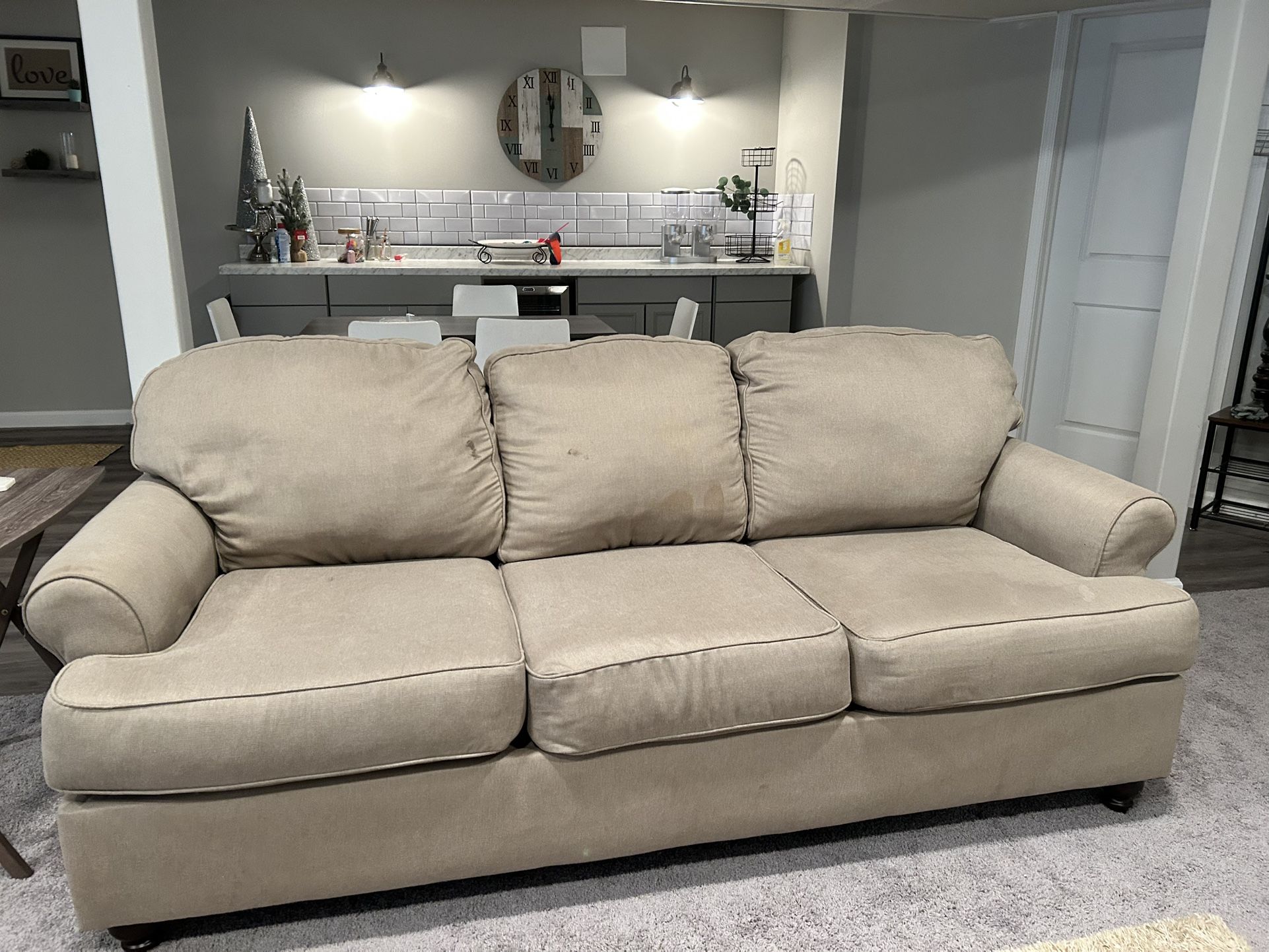 Ashley Sofa And loveseat Excellent