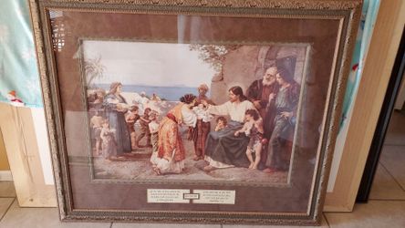 Come unto me painting