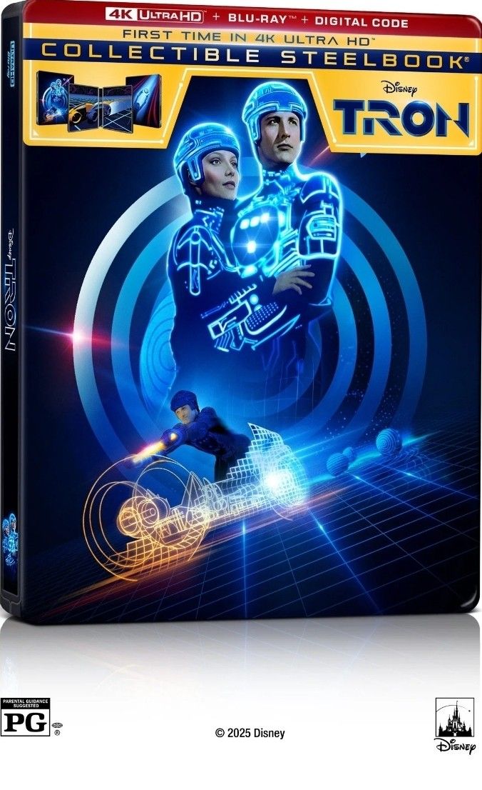 Tron 4k Steelbook in Protective Case