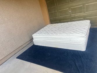 Delivery Available - Full Sized Bed Mattress + Box Spring