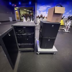 Ev Sub Woofer Sound Speakers And Receiver