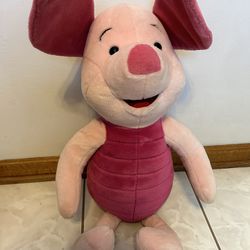 Vintage Piglet Plush 24” Large From Disney Winnie And The Pooh