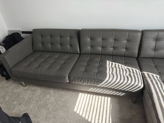 Gray L shape Couches