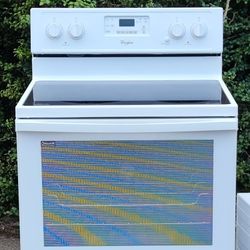 Whirlpool Glasstop Stove! Delivery! 