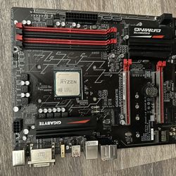 GIGABYTE MOBO w/ AMD RYZEN 5 Processor