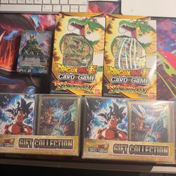 Dbz card game bundle