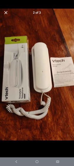 VTech Trimstyle Corded Telephone White