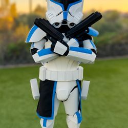 Big boys Captain Rex Phase 2 Costume - No Helmet